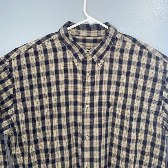 Timberland Shirt Mens Size‎ XL Plaid Button Up Long Sleeve Work Outdoor Nature - Picture 2 of 11
